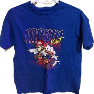 Nintendo Mario Kart Kids Blue Tee